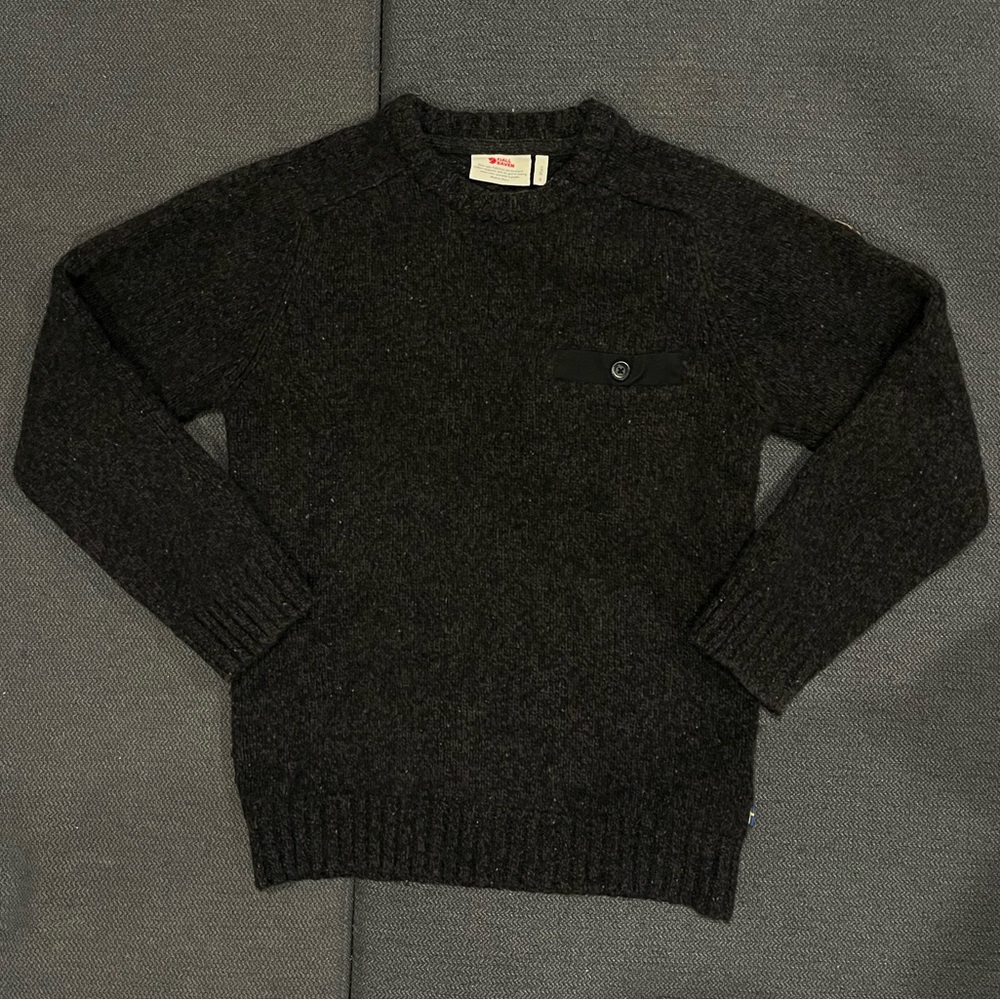 FjallRaven Mens Lada Round-Neck Sweater Small